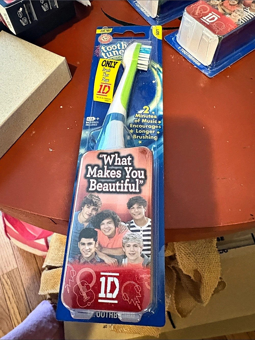 Tooth Tunes One Direction What Makes You Beautiful Tooth Tunes toothbrush Tooth